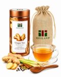 Ginger Lemon Loose leaf Herbal Tea 100 Grams tin – Sold by MB TRADING UK / FBA