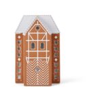 Gingerbread Candle Latern Large 17 Cm