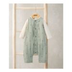Gingham Romper and Bodysuit