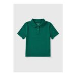 Girls Green Short Sleeve Polo T-Shirt (7-15yrs) 7 Yrs