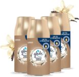 Glade Automatic Air Freshener Refill, Romantic Vanilla Blossom, 4 x 269ml (£8.09 / £7.64 max S&S)