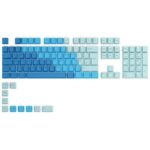 Glorious GPBT Keycaps – 115 PBT Keycaps, ISO, UK Layout, Caribbean Ocean – With Code