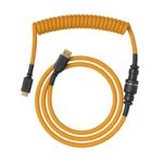 Glorious Gaming Coiled Keyboard Cable, USB-A to USB-C (Glorious Gold)