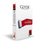 Glyde Ultra Strawberry 10 Condoms – Strawberry Flavor, Vegan Flower – £8.99 S&S