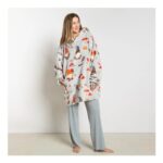 Gonk Hoodie Blanket – Light Grey