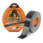 Gorilla Tape Heavy Duty Duct Tape, Black, 32m