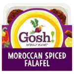 Gosh Moroccan Spiced Falafel with Red Pepper & Apricot 171g Nectar card price