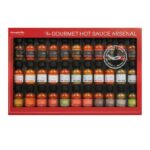 Gourmet Hot Sauce Gift Set 30 Bottle Arsenal Selection with 3 Collections Extreme Heat – Sold by ToplineRetail / FBA