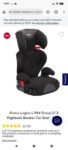 Graco Logico Highback Booster Car Seat – Black – W/Code
