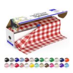 Grandipity Red Gingham Plastic Tablecloth Roll 54in X 300ft