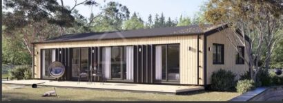 Granny Annexe NICOLE M (44 mm Cladding Insulation), 12.7×6.2 m (42×20), 68 m² (Avoid Planning Permission)