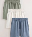 Green/ White/ Blue Soft Touch Shorts 3 Pack – Free C&C