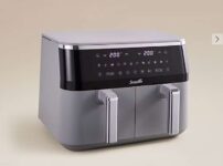 Grey Scoville 9L Dual Basket Air Fryer