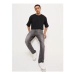 Grey Slim Fit Jeans with Stretch