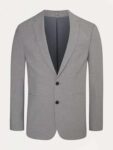 Grey Slim Fit Suit Jacket With Stretch – Free C&C