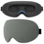Gritin 2026 Gen 2 Sleep Mask-100% Blackout Eye Sleeping Mask Grey (other colours £5.59) SB Flying-Store / FBA