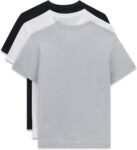 Guess Tee – Mens V-Neck T-Shirts, Pack of 3, Cotton