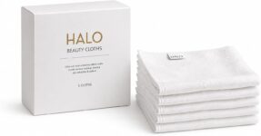HALO Beauty Cloths Reusable Makeup Remover Cloths Ultra Soft Microfibre