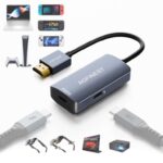 HDMI-USB-C Adapter 4K60Hz 2K120Hz, for PS5, Xbox, Switch, Laptop, Fire TV Cube – Voucher Price – Sold by AGFINEST / FBA