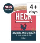 HECK Cumberland Chicken 6 Sausages 340g – Clubcard Price