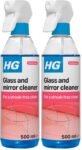 HG Glass and Mirror Cleaner, Streak-Free Glass Cleaner – 2 pk