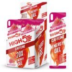 HIGH5 Caffeine Energy Gel, Raspberry, 20 x 40g (Orange Caffeine £9.97) (Prime Exclusive)