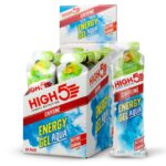 HIGH5 Caffeine Energy Gels Aqua for Running & Endurance, Citrus, 20 x 66g