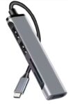 HIYAA USB C Hub 5-Port USB Data Hub with 2 USB 2.0, 1 USB 3.0, Micro SD/TF Slot
