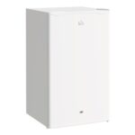 HOMCOM 91L Under-Counter Fridge with Lock, White