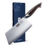 HOSHANHO 7-Inch Ultra Sharp Cleaver Knife for Vegetables & Meat