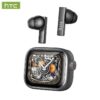 HTC NE40 Wireless Earbuds Bluetooth 6.0 Earphones LED Display, High Fidelity Waterproof Wireless Earphones Grey (Joyplus Members)