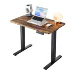 HUANUO Standing Desk 80x48cm, 4 Memory Height Settings