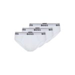 HUGO BOSS Mens Classic Regular Fit Stretch Briefs (3 Pack)