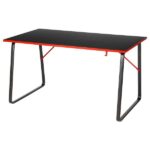 HUVUDSPELARE Gaming Desk, Black, 140 x 80cm – Free Delivery for Ikea Family Members – Free C&C