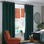 Habitat Dimout Velvet Eyelet Curtains 117x137cm – multiple colours – Free C&C
