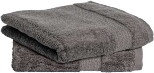 Habitat Hygro Anti Bac 2 Pack Face Cloth – Grey – Free C&C