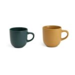 Habitat Matte Mustard/Teal Mug (Single)