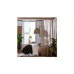 Habitat Plain Voile Curtains Panel – White