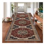 Hafaa Machine Washable Runner Rug for Hallway 80×150 Cm Non-Slip