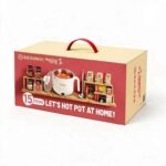 Haidilao Hot Pot Gift Box, Soup Base Ingredients Electric Cooker, 2020g