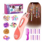 Hair Beads Kit for Braids with Gems Stamper