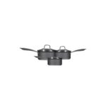 Hairy Bikers Aluminium 3 Piece Forged Pan Set