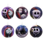 Hallmark The Nightmare Before Christmas Tin Baubles (12 Pack)