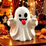 Halloween Decorations Ghost Decor Funny – Haunted House Table Ornament