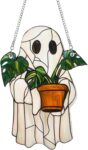 Halloween Decorations Ghost Suncatcher 20cm Acrylic Hanging Ornaments