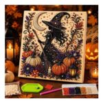 Halloween Diamond Pearl Art DIY Kit for Adults