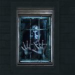 Halloween Ghost Curtain 1PCS Halloween Ghost Window Curtain Creepy Halloween Window Wall Door Cover for Halloween Scary Haunted House Party Decorations
