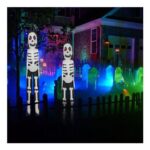 Halloween Ghost Windsocks, 100cm, 2-Pack, Outdoor Decor