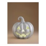 Halloween Silver Disco Pumpkin LED Light (FREE C&C)