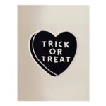 Halloween Trick or Treat Heart Sweet Cotton Bath Mat